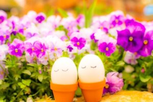 写真NFT画像・egg-days in purple_flowers